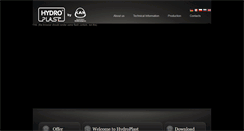 Desktop Screenshot of hydroplast.de